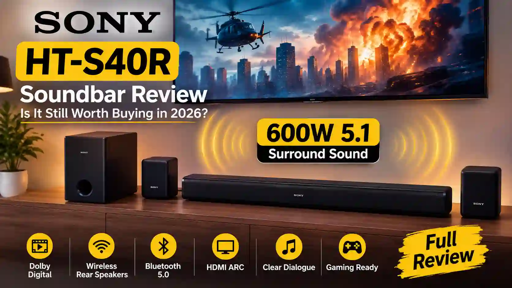 Sony HT-S40R Review